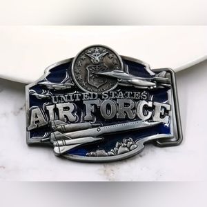 New Air Force Belt Buckle Fits 1.5" belt.